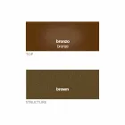 Kulatý konferenční stolek s křišťálovou deskou vyrobený v Itálii - Indio Viadurini