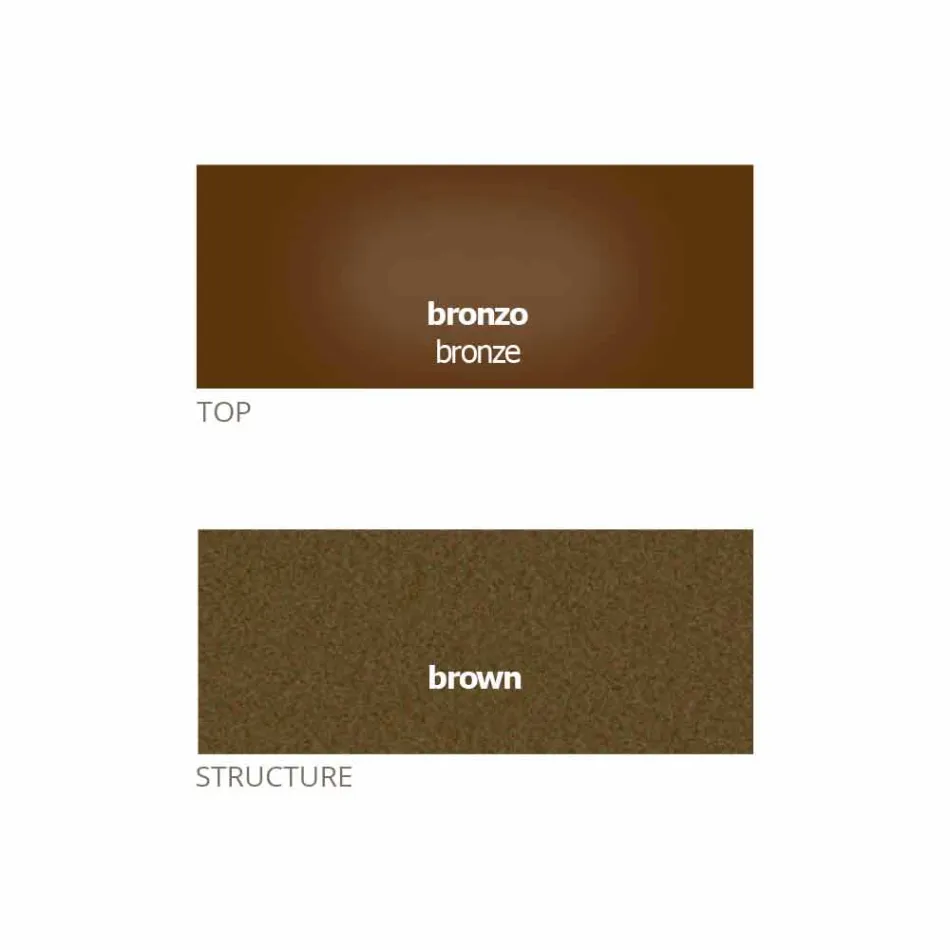 Kulatý konferenční stolek s křišťálovou deskou vyrobený v Itálii - Indio Viadurini