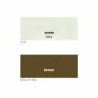 Kulatý konferenční stolek s křišťálovou deskou vyrobený v Itálii - Indio Viadurini