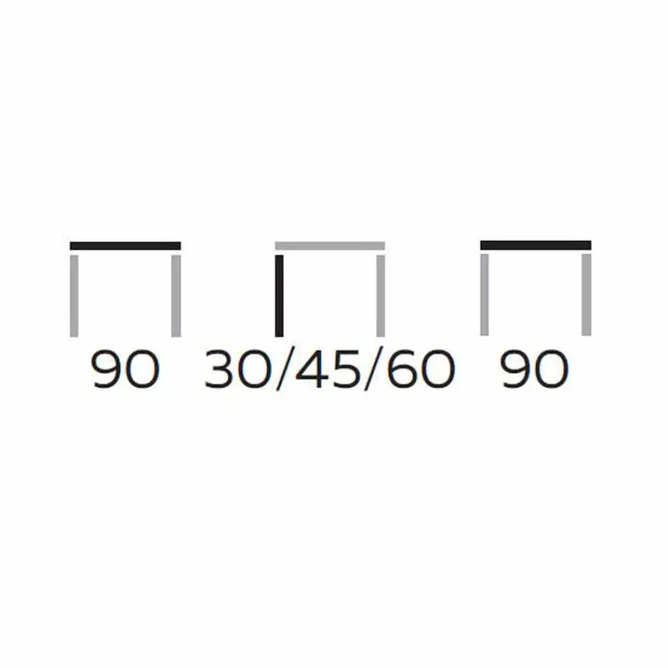 Kulatý konferenční stolek v Gresu a moderním kovu vyrobené v Itálii - Albert Viadurini