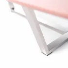 Moderní tvarovaný salonek ve formátu Mdf a Chrome Metal - Pimpa Viadurini