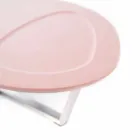 Moderní tvarovaný salonek ve formátu Mdf a Chrome Metal - Pimpa Viadurini