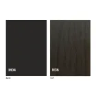 Transformátorový stůl ze dřeva a oceli vyrobený v Itálii - Demetro Viadurini