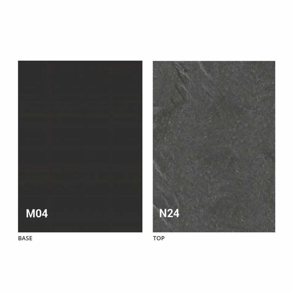 Transformovatelný konferenční stolek ze dřeva a oceli vyrobený v Itálii - Demetro Viadurini