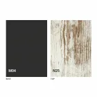 Transformovatelný konferenční stolek ze dřeva a oceli vyrobený v Itálii - Demetro Viadurini