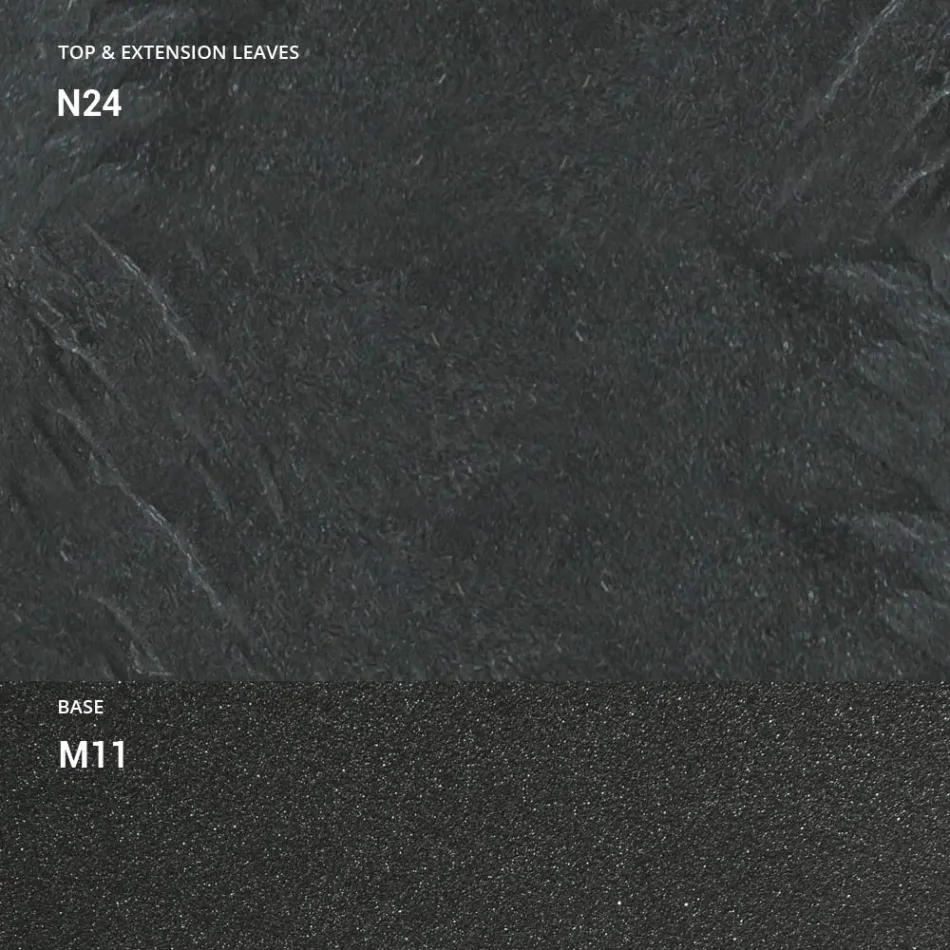 Transformovatelný konferenční stolek ze dřeva a kovu, vyrobený v Itálii - Sanrocco Viadurini