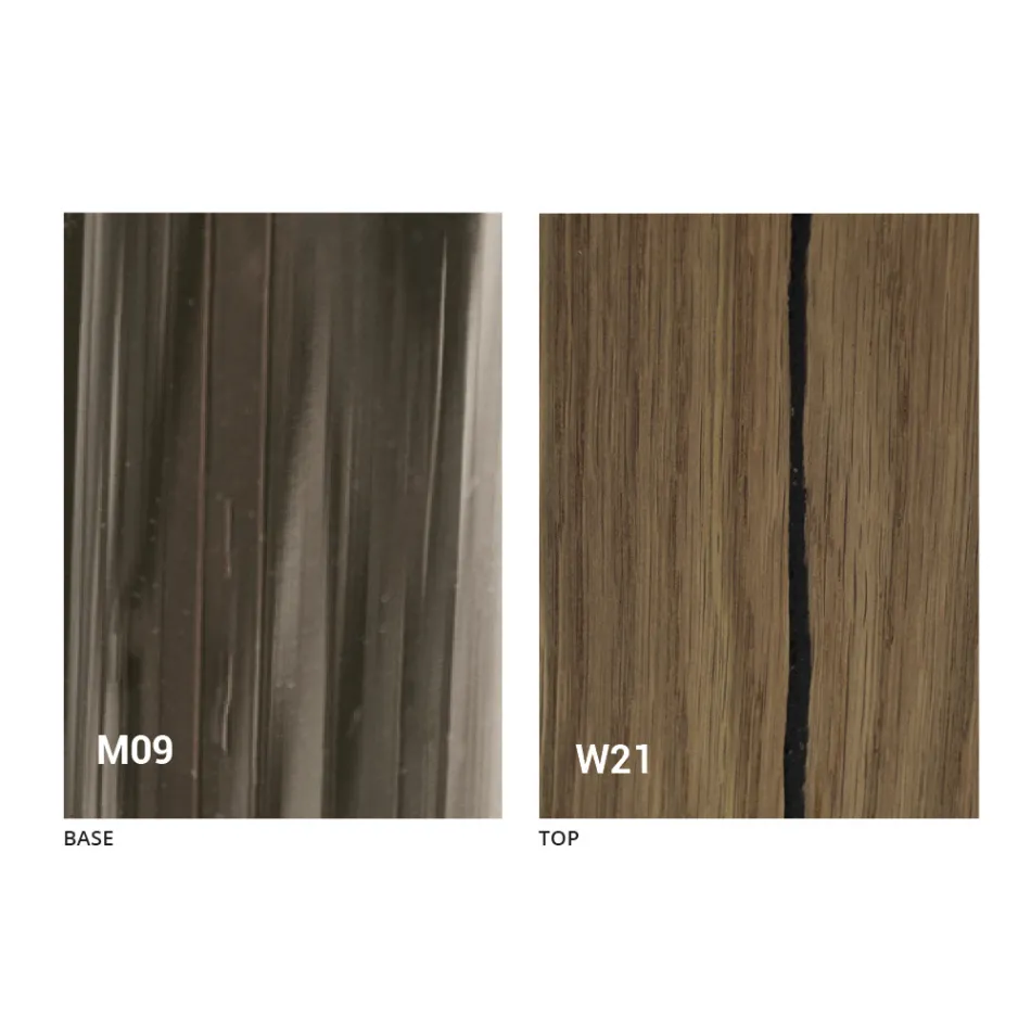 Konferenční stolek z masivního dřeva vyrobený v Itálii - Trabucco Viadurini