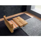 Transformovatelný konferenční stolek z masivního dřeva vyrobený v Itálii - Trabucco Viadurini