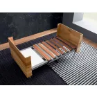 Transformovatelný konferenční stolek z masivního dřeva vyrobený v Itálii - Trabucco Viadurini