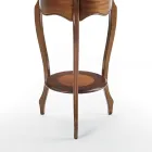 Konferenční stolek do obývacího pokoje s patinovanou třešňovou vložkou Made in Italy - Irno Viadurini