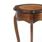 Konferenční stolek do obývacího pokoje s patinovanou třešňovou vložkou Made in Italy - Irno Viadurini