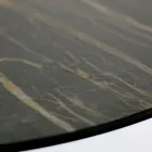 Konferenční stolek z oceli a porcelánové kameniny Made in Italy - Aspira Viadurini