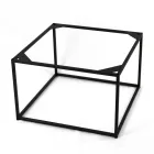 Kameninový a ocelový konferenční stolek Made in Italy - Birba Viadurini