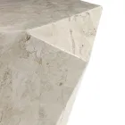 Konferenční stolek do obývacího pokoje celý z fosilního kamene různé povrchové úpravy – vzduch Viadurini