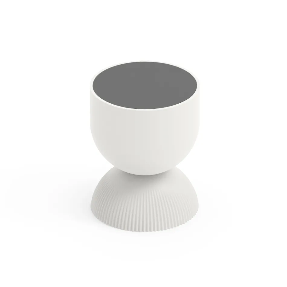 Konferenční stolek do obývacího pokoje vyrobený z polyethylenu různých barev - Loopy Viadurini