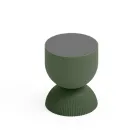 Konferenční stolek do obývacího pokoje vyrobený z polyethylenu různých barev - Loopy Viadurini