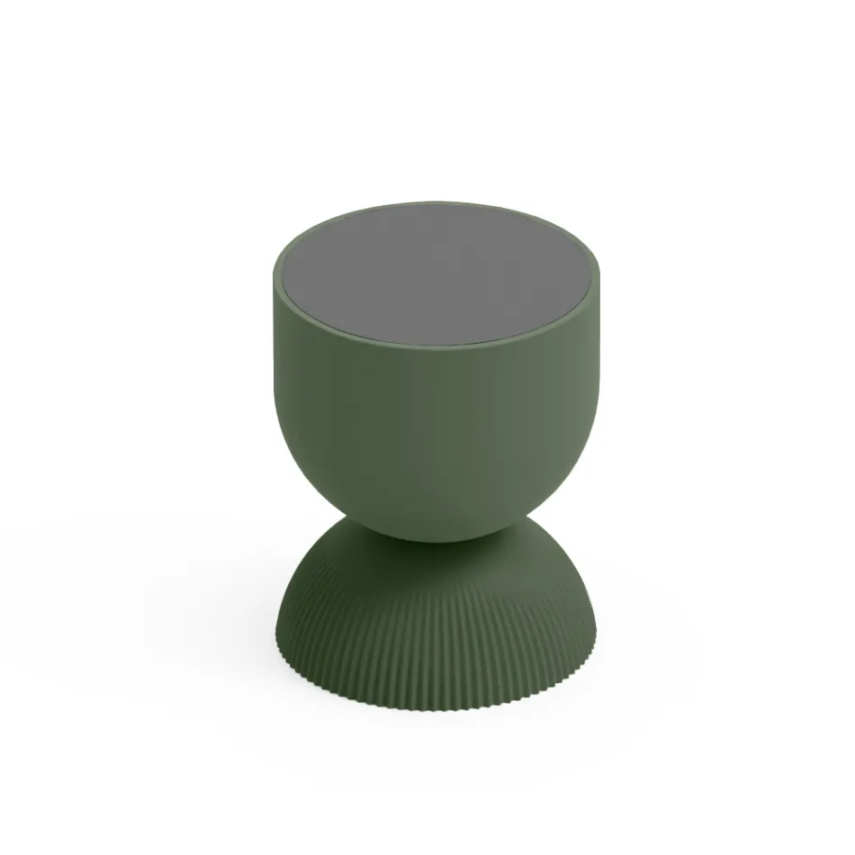 Konferenční stolek do obývacího pokoje vyrobený z polyethylenu různých barev - Loopy Viadurini