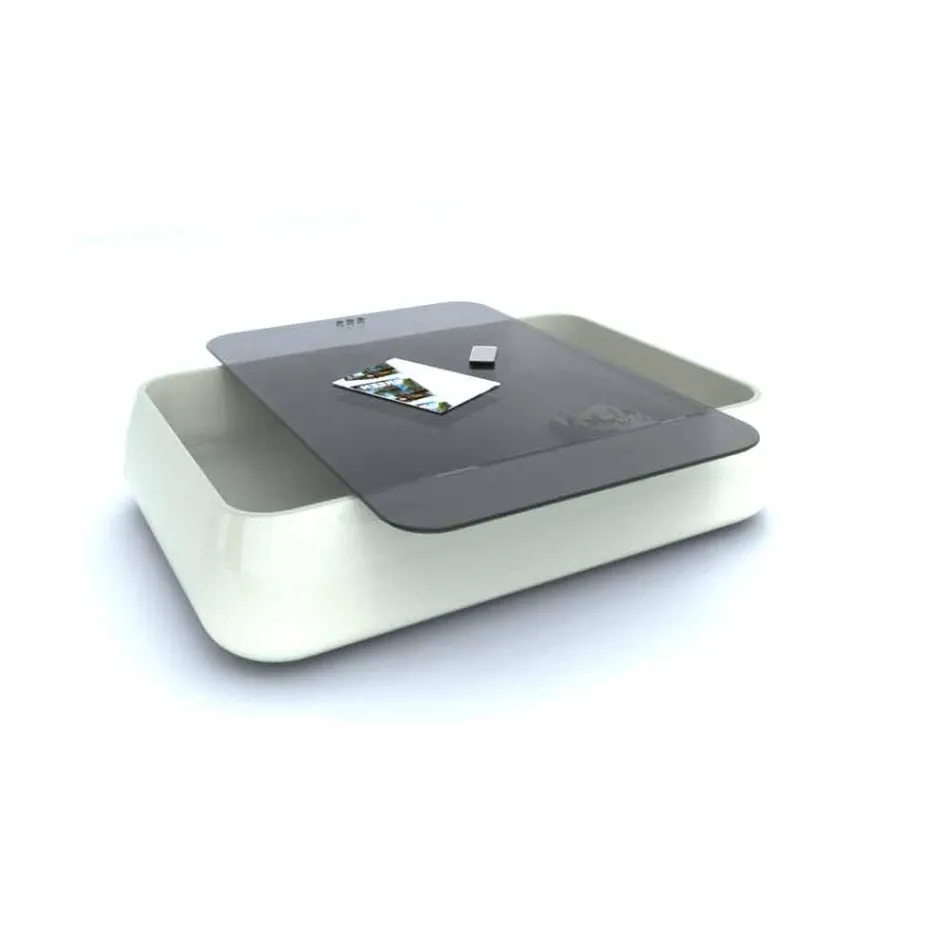 Moderní design konferenční stolek bombardér vyrobený v itálii Viadurini