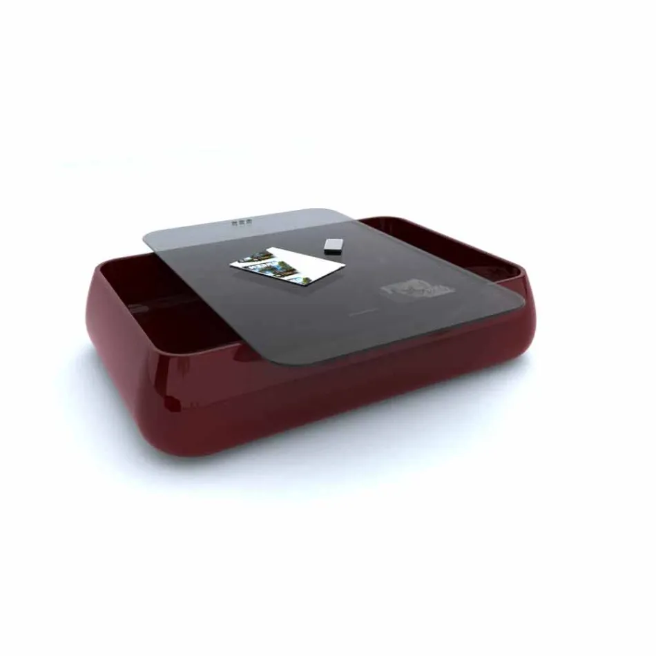 Moderní design konferenční stolek bombardér vyrobený v itálii Viadurini