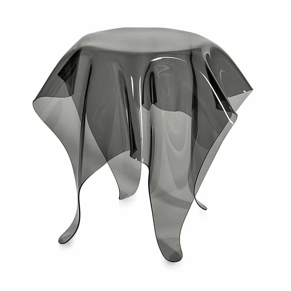 Tabulka moderní design uzeným plexiskla Eight, made in Italy Viadurini