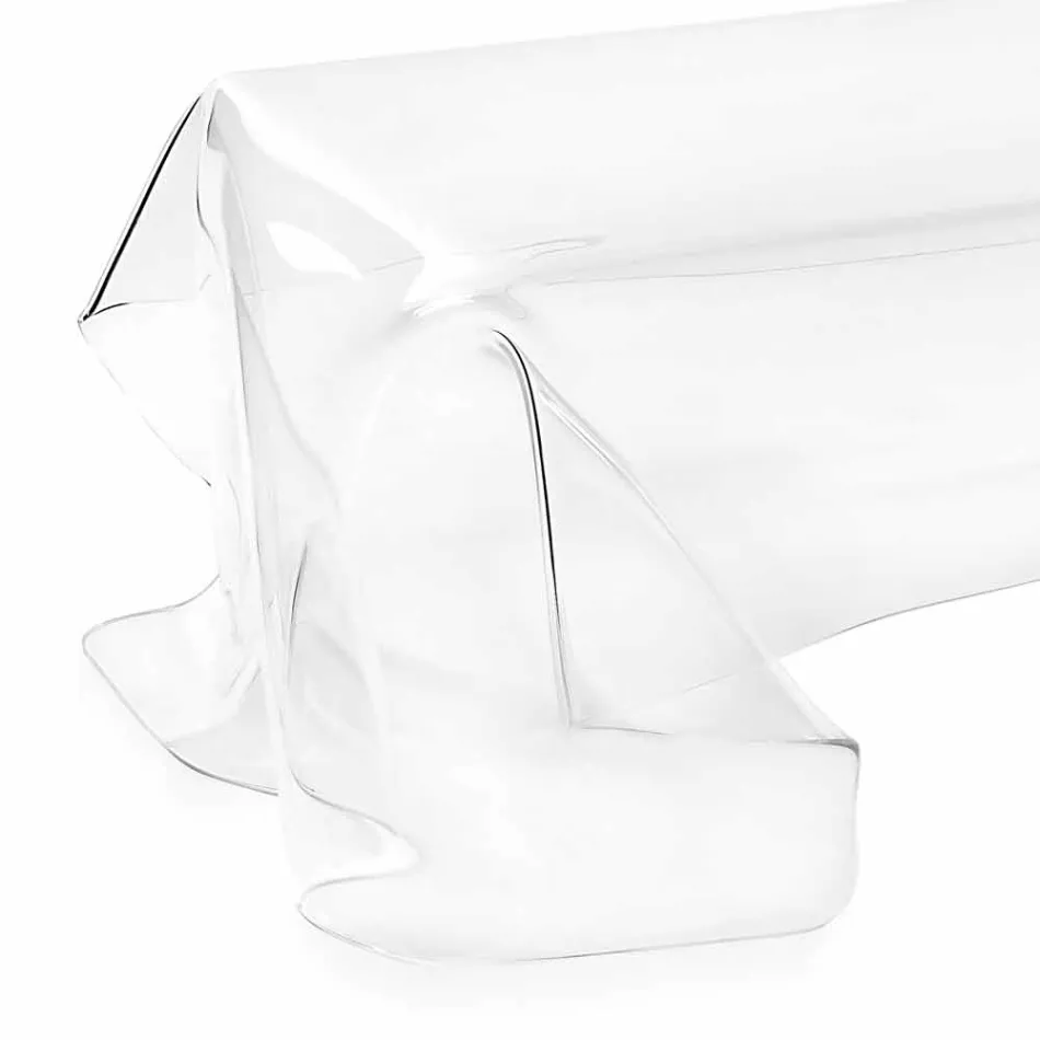 Tabulka moderní designové plexisklo přehodil Asia Viadurini