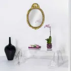 Tabulka moderní designové plexisklo přehodil Asia Viadurini