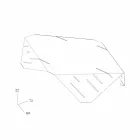 Konferenční stolek design Origamo Mabele Viadurini