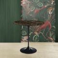 Eero Saarinen H 52 oválný konferenční stolek z tmavého mramoru Emperador Made in Italy - Scarlet