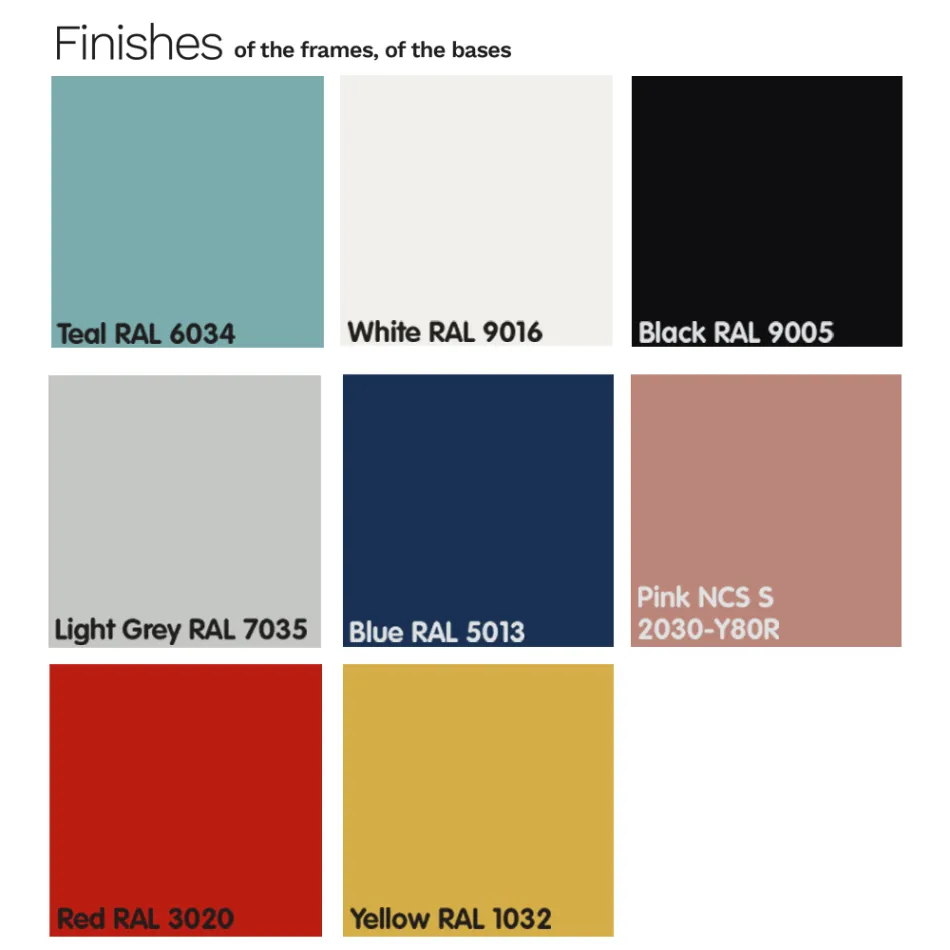 Kulatý venkovní konferenční stolek z HPL s kovovou základnou Made in Italy - Makino Viadurini