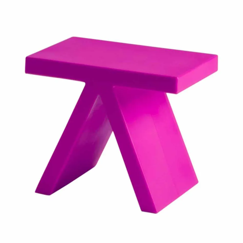 Slide Toy vnitřní barevný geometrický konferenční stolek vyrobený v Itálii Viadurini