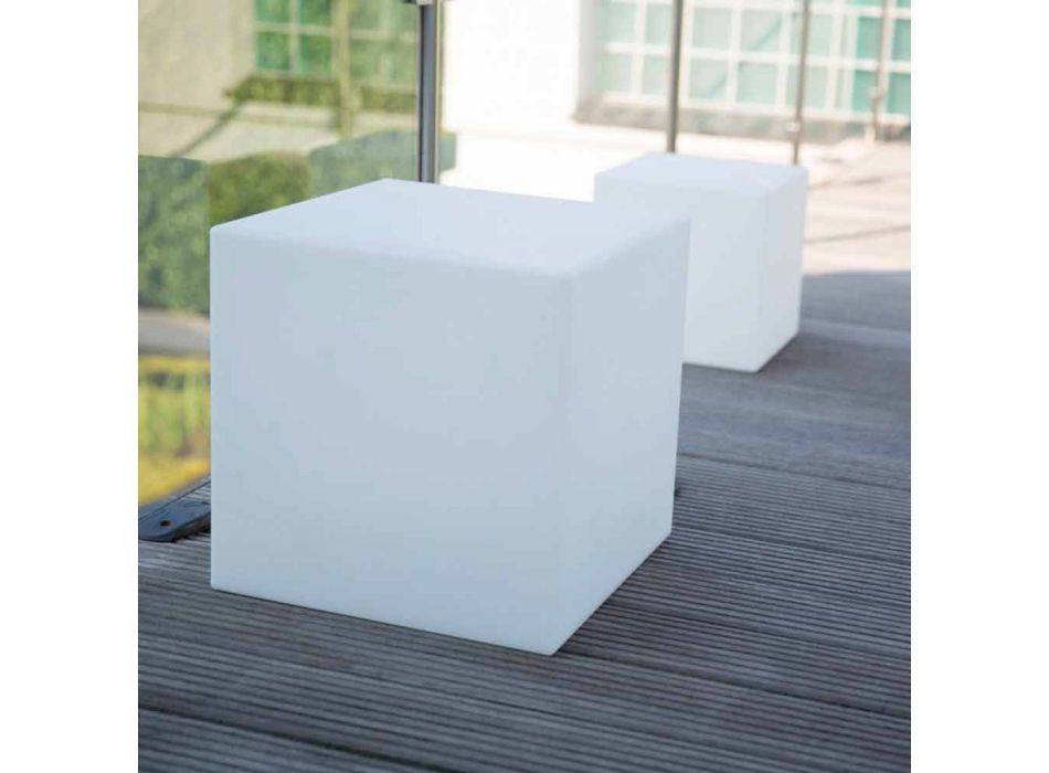 Barevný osvětlený konferenční stolek moderního designu s možností výběru - Dadostar Viadurini