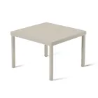 Stohovatelný zahradní konferenční stolek z pozinkované oceli Made in Italy - Aberdeen Viadurini