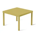 Stohovatelný zahradní konferenční stolek z pozinkované oceli Made in Italy - Aberdeen Viadurini