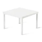 Stohovatelný zahradní konferenční stolek z pozinkované oceli Made in Italy - Aberdeen Viadurini