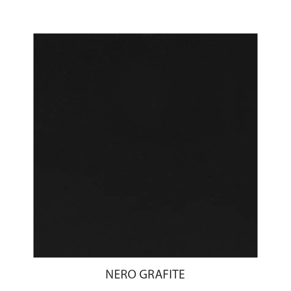 Konferenční stolek z Graphite Black Tubular Iron Made in Italy - Riga Viadurini