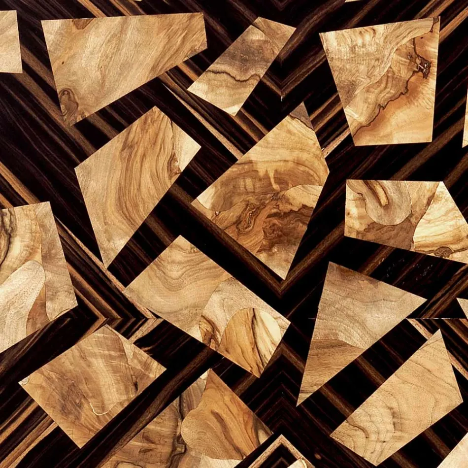 Grilli Zarafa design dřevěný konferenční stolek vyrobený v Itálii Viadurini