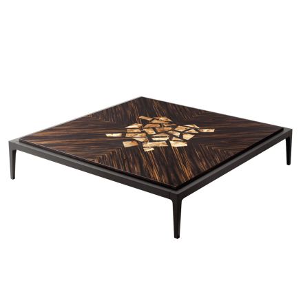 Grilli Zarafa design dřevěný konferenční stolek vyrobený v Itálii Viadurini