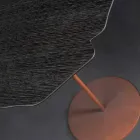 Konferenční stolek v moderním mořený dub moka Andy Viadurini