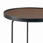 Konferenční stolek v ořechu Canaletto různých velikostí Made in Italy - Gubbio Viadurini