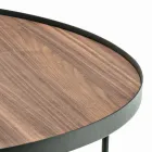 Konferenční stolek v ořechu Canaletto různých velikostí Made in Italy - Gubbio Viadurini