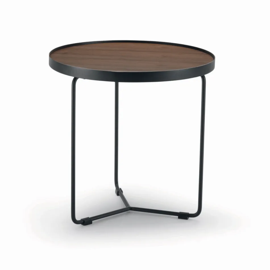 Konferenční stolek v ořechu Canaletto různých velikostí Made in Italy - Gubbio Viadurini