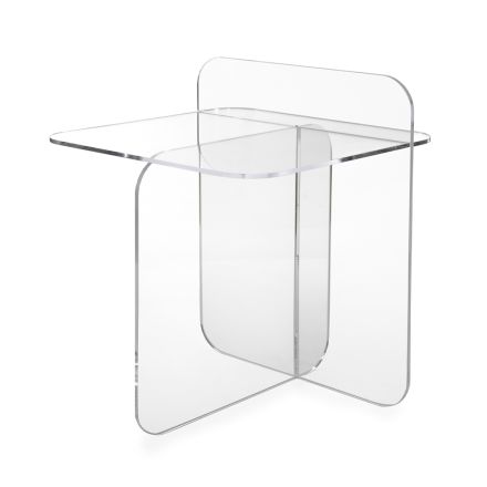 Moderní konferenční stolek do obývacího pokoje z plexiskla Made in Italy - Ariel Viadurini