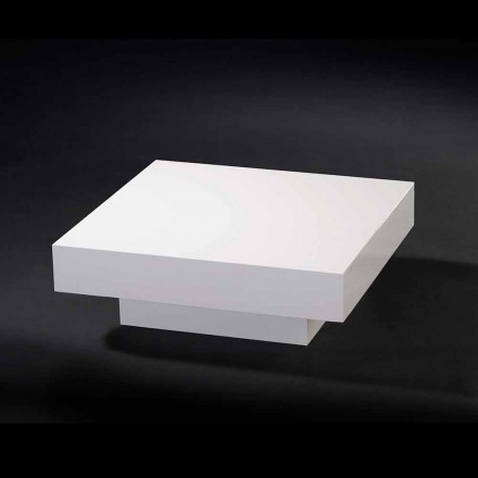 Současná dřevěný stůl pokrytý methakrylátového Loft cadeau Viadurini