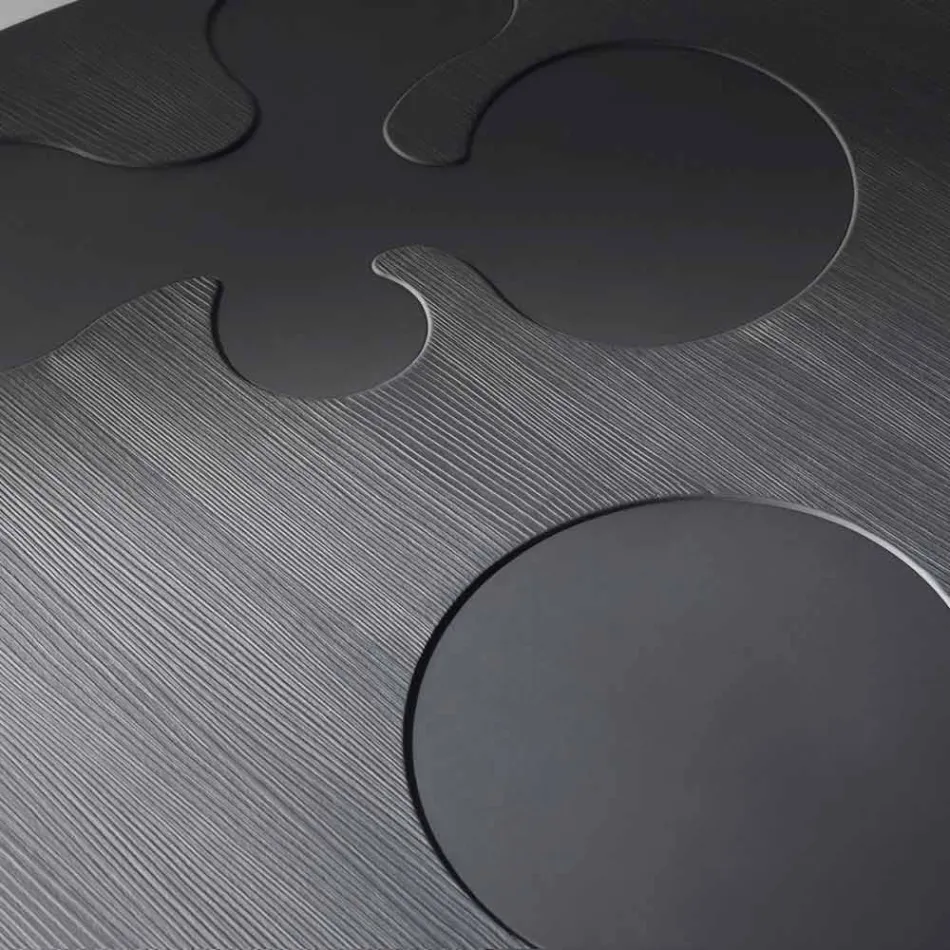 Moderní konferenční stolek vyrobený z lakované modřínového Giglio Viadurini