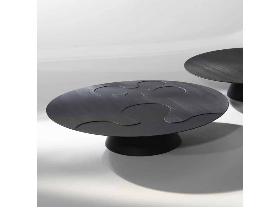 Moderní konferenční stolek vyrobený z lakované modřínového Giglio Viadurini