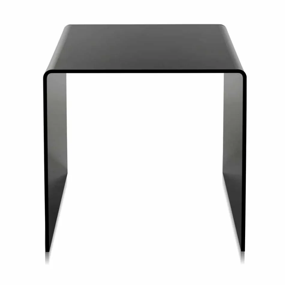 Moderní design Black tabulka 50x50cm Big Terry, made in Italy Viadurini