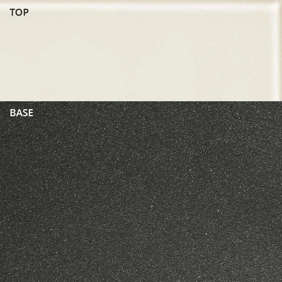 Design lodi Oválný konferenční stolek Kov a leptané sklo - Nalodění Viadurini