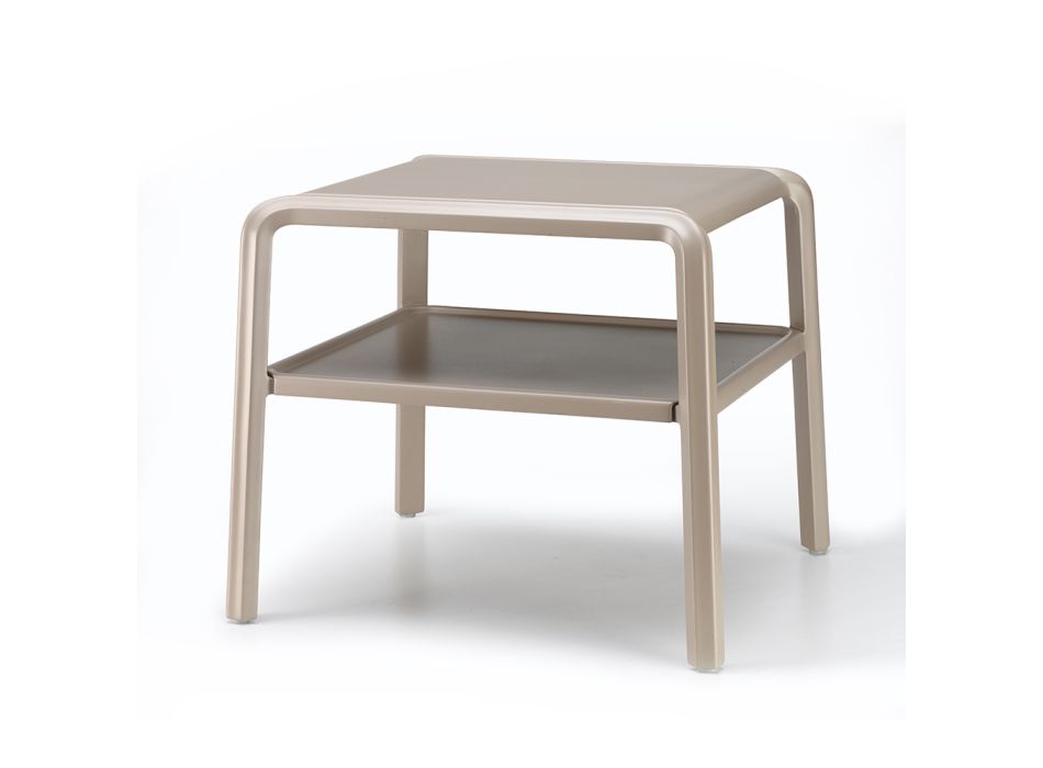 Venkovní konferenční stolek z technopolymeru Made in Italy 2 kusy - Ramino Viadurini
