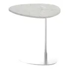 Konferenční stolek do obývacího pokoje z kovu a mramoru Marquinia, luxusní design - Yassine Viadurini