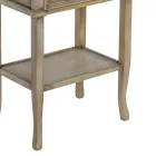 Telefonní stolek se 3 zásuvkami a policí Made in Italy - Culsu Viadurini